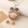 Colgante de llavero pequeño de lana transfronterizo, decoración para bolso, accesorio pequeño lindo y suave, regalo pequeño, mercancía de puesto