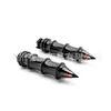 Accesorios de motocicleta cubierta de manija de direccional cubierta de manija de luz modificada para motocicleta Harley cubierta de manija puntiaguda negra genial