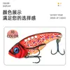 Fábrica de Cebo de Pesca Weihai Personalizado Impresión 3D Vib Señuelo Falso Señuelo Biónico Luya Venta al por Mayor Aleación de Zinc Señuelo Duro