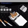 20 magnético aluminio estuche para cigarrillos de humo grueso publicidad estuche para cigarrillos transfronterizo metal regalo a prueba de presión transfronterizo fábrica directo mayoreo