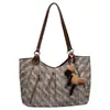 Yue Zi 2026 Outono Inicial Nova Versátil Casual Passeio Estilo Coreano Simples Moda Grande Capacidade Bolsa Tote Feminina Trabalho Individual