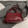 Bolso Boston retro americano de moda de nicho tipo almohada para mujer, versátil y elegante, adecuado para ir al trabajo, bolso cruzado
