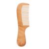 Pente de pêssego mini pente semicircular pequeno pente de massagem espesso pente de maquiagem antiestático portátil de dentes redondos