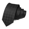 Bestseller transfronterizo, corbata estrecha para hombre de 6 cm, corbata de rayas casual, corbata para hombre hecha a medida, al por mayor en stock, muestra disponible en 7 días