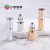3ml5ml10ml Botella de Vidrio con Rodillo Galvanizado Oro y Plata UV Botella de Perfume Sub-envasado Botella de Aceite Botella de Rueda Caminante Botella de Crema para Ojos Muestra