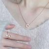 Collar de Flor de Cerezo Rosa Lujo Ligero Temperamento Sentido de Alta Gama Súper Inmortal Chica de Deseo Puro Estilo Ins Diseño de Nicho Cadena para la Clavícula