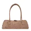 Bolso de hombro tipo baguette de estilo francés para mujer, otoño 2026, acabado mate vintage, adecuado para el trabajo y los desplazamientos, bolso de mano de un solo hombro