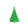Ornamentos de Árvore de Natal Ondulados Mais Vendidos Transfronteiriços Estilo Simples Jovens Atmosfera de Natal em Casa Ornamento de Mesa