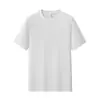 Camiseta de Seda Gelada Refrescante 180g Secagem Rápida Customização Feita Sob Encomenda a Partir de Imagem Manga Curta Masculina Roupa Esportiva Roupas de Trabalho Camiseta com Ombro Normal