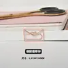 Fabricante de Clips de Papel al por Mayor Amazon Más Vendido Carta de Amor Clips de Papel Metálicos Chapados en Oro Rosa