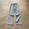 Calça Casual Auticup Lulu Estilo Igual Primavera & Outono com Caimento Reto, Slim, Texturizada para Mostrar Comprimento da Perna e Caimento Justo