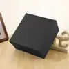 Caixa de Presente de Papel Kraft com Tampa e Fundo Colorida Caixa de Embalagem Simples de Cor Pura Caixa de Papelão para Embalagem de Presente Atacado