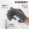 Nuevo modelo de escobilla para inodoro para uso doméstico, limpieza profunda sin puntos ciegos, escobilla para inodoro montada en la pared para baño