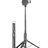 Venta al por mayor del fabricante Palo selfie P28Mf P24D P27Mf con accesorio de cámara Bluetooth magnético para teléfonos móviles, Soporte para transmisión en vivo