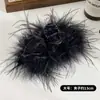 Presilha de Cabelo de Pena Viral da Moda Estilo Fada Ins Desejo Puro Versátil Elegante Simples Moda Presilha de Cabelo