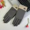 Luvas de Couro Masculinas de Inverno com Tela Sensível ao Toque, Acolchoadas com Veludo e Espessas para Prevenir o Frio, Quentes e à Prova de Vento, Antiderrapantes, Grandes de Algodão, Atacado