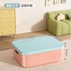 Caja de Almacenamiento de Escritorio Dopamina Caja de Almacenamiento para Snacks Juguetes Artículos Varios del Hogar con Tapa Caja Organizadora Rectangular Caja de Almacenamiento