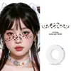 Tatuaje Facial de Lentejuelas Estampado de Leopardo Transfronterizo Pegatina Impermeable Femenino Larga Duración Maquillaje Europeo y Americano de Alta Gama Chica Sexy Caliente