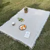 Esterilla de Picnic Esterilla Impermeable para Tienda de Campaña Estilo Bohemio Manta de Hilo Multifuncional Manta de Siesta de Gasa de Algodón Manta Estilo Camping al Aire Libre