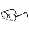 Montura de gafas con gancho antideslizante para niños, nueva, ovalada, para hombres y mujeres, con lentes para miopía, astigmatismo y desenfoque.