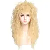Peluca de Mendigo Transfronteriza Europea y Americana Cabello Largo Rizado Esponjoso Halloween Era del Rock Moda Punk Retro Fabricante de Comercio Exterior
