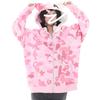 Suéter con capucha Hello Kitty de la marca de moda nacional American Kitty para mujer Primavera Otoño Invierno 2024 Nuevo abrigo de gran tamaño