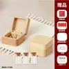 Caja de Colección de Recuerdos de Lanugo de Bebé y Cordón Umbilical Fabricación Conmemoración de los Cien Días y Luna Llena del Recién Nacido Botella de Conservación de Lanugo y Dientes de Bebé