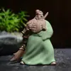 Sala de Té Estante Bogu Gabinete de Té Decoración Tetera Taza de Té Mascota de Té Zen Chino Retro Nostálgico Adornos para Juego de Té