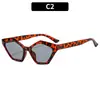 2026 Moda Nueva Estilo Coreano Gafas de Sol Irregulares Protección UV Estilo Callejero Versátiles Selección de Influencers Gafas de Sol de Moda