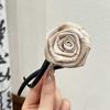 Nova Atualizada Maillard Cor Rosa Seca Torcido Clipe Flor Hairpin Horizontal Clip Shark Headwear