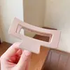 Grampo de Tubarão Grande Estilo Maillard de Alta Qualidade para Verão, Adequado para Cabelos Grossos, Acessório de Cabelo com Garra de Pelúcia para Mulheres
