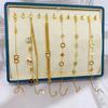 Pulsera Versátil de Acero de Titanio de Alta Gama Transfronteriza para Mujer Joyería de Diseño Nicho Combinación Diaria Venta al por Mayor