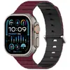 Fábrica Adequado para Apple Watch Série Completa S1-11/Ultra/Se Harmônica Tira Magnética de Silicone Duas Cores