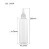 Botella de Plástico para Mascotas de 60ml Botella Gotero para Oídos de PET con Boquilla Puntiaguda, Botella Exprimidora para Dispensar Pigmentos de 50ml, Producto de Venta Caliente Transfronterizo