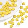Contas Acrílicas Cor Sólida Estrela de Cinco Pontas 10mm Contas Soltas Estrela Material para Pulseira Colar DIY Joias Feitas à Mão