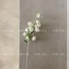 Flor artificial sino de vento flor falsa flor de seda decoração de casamento decoração de casamento adereços de foto floral chão flor cauda fênix orquídea atacado