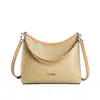 Bolso vintage estampado para mujer, modelo nuevo 2025, bolsa de mano versátil para el día a día, bolso de hombro y cruzado con monograma de gran capacidad