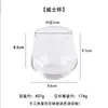 Uma Variedade de Copos de Vidro Transparentes Criativos para Velas de Aromaterapia Sem Fogo, Copo de Vidro para Velas de Aromaterapia DIY, Castiçal