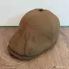 Gorra de estilo Yuppie Gentleman con diseño de retazos retro británico, Gorra de béisbol unisex con textura de algodón y lino que realza la forma de la cabeza