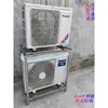 Soporte de Piso para Unidad Exterior de Aire Acondicionado de Acero Inoxidable 304, Estante Apilable de una/dos Capas, Base Elevada para Aire Acondicionado con Disipación de Calor, Soporte Elevado Amortiguador