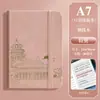 Cuaderno de Bolsillo Portátil Estilo Chino Bloc de Notas de Oficina Negocios Cuaderno Pequeño Cuaderno de Gama Alta Diario Portátil A7