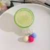 Accesorios para el Cabello de Niños Campanita de Burbujas de Frutas Lindo Dulce Cuerda de Teléfono para el Cabello Banda Elástica Diadema para Cola de Caballo