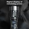 Pistola láser de alta potencia con cabeza de aluminio para disipación de calor, zoom telescópico, cargador portátil, linterna con pantalla digital, nuevo láser blanco transfronterizo