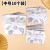 Bolsas sellables de papel de aluminio de grado alimenticio para refrigerador, uso doméstico, para almacenar y organizar carne congelada, verduras y alimentos, estilo con cierre, venta al por mayor