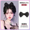 Bow Wig Fluffy Ball Hair Clip Mulheres Costas da Cabeça Hair Clip Headdress Hair Clip One-piece Duckbill Clip
