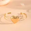 Pulsera de Tendencia de Moda Transfronteriza Europea y Americana Estilo Vacaciones en el Océano Metal Exagerado Caracola Estrella de Mar Abierta Pulsera Simple