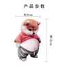 Adesivo Anticolisão de Silicone para Maçaneta 3D em Formato de Shiba Inu, Almofada Silenciosa para Proteção da Parede ao Abrir Portas, Gadget Anticolisão