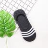 Calcetines nuevos de verano para hombre de boca baja calcetines invisibles para hombre calcetines de talla grande combinación de colores calcetines de barco de silicona para hombre venta al por mayor