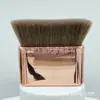 Brocha para Base Facial Mysp Custom con Forma de Ola, Pelo de Fibra Suave, Amigable con la Piel, Herramienta de Maquillaje Individual para Principiantes