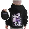 Ropa Nueva para Niños Sudadera Kpop Demon Hunters Huntrix Otoño e Invierno Holgada Suéter para Niños y Niñas